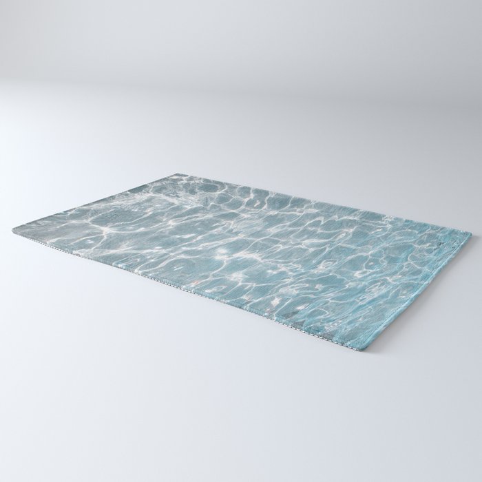 Crystal Clear Blue Water Photo Art Print | Crete Island Summer Holiday | Greece Travel Photography Rug Gallery Image 3