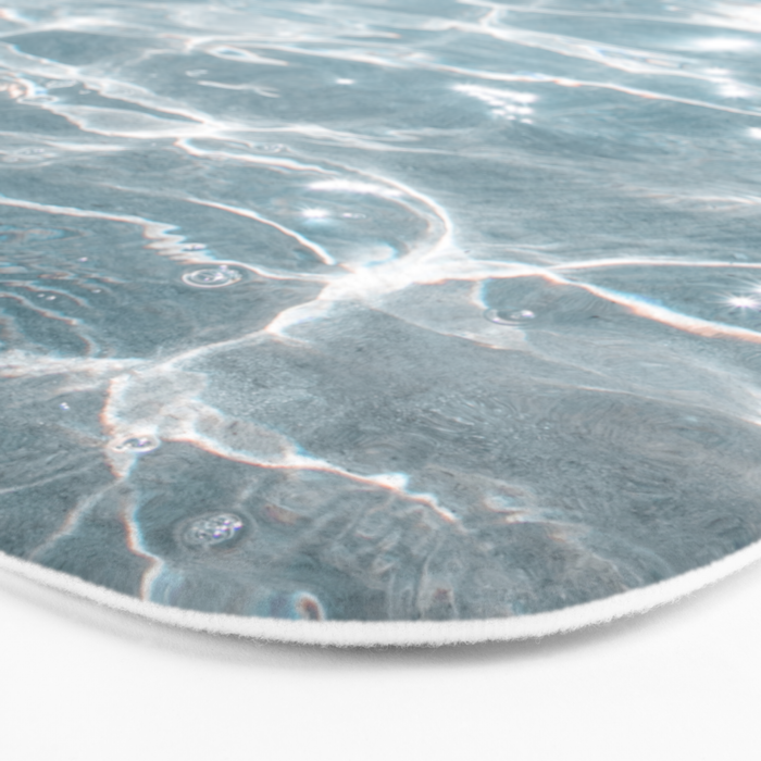 Crystal Clear Blue Water Photo Art Print | Crete Island Summer Holiday | Greece Travel Photography Bath Mat Gallery Image 3