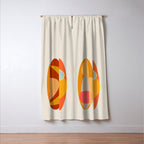 Surf & Boomerang Window Curtain Gallery Image 3