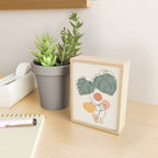 Cat and Plant 36 Mini Art Print Gallery Image 2