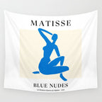 Nude III | Henri Matisse Blue Nude Series Wall Tapestry Gallery Image 4