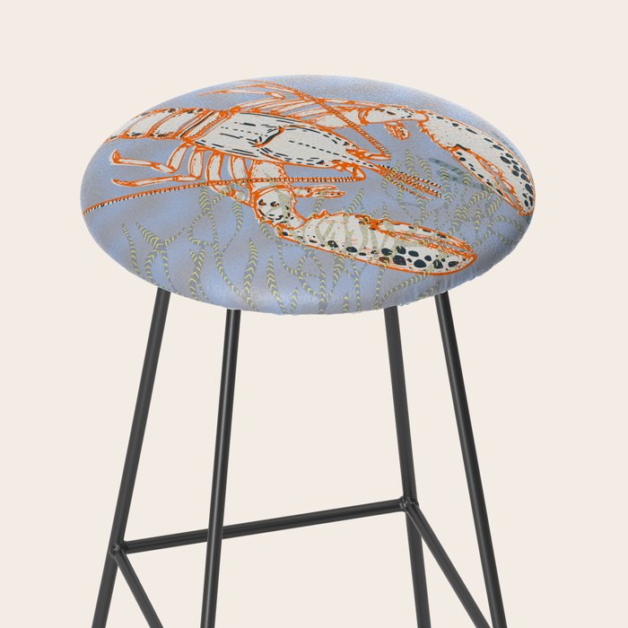 Sea life lobster Neptune's joy Stool Gallery Image 2