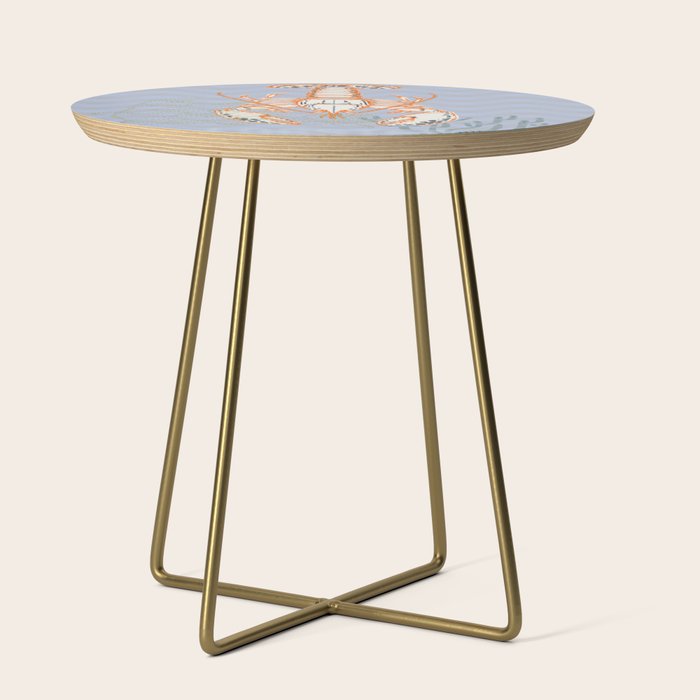 Sea life lobster Neptune's joy Side Table Gallery Image 1