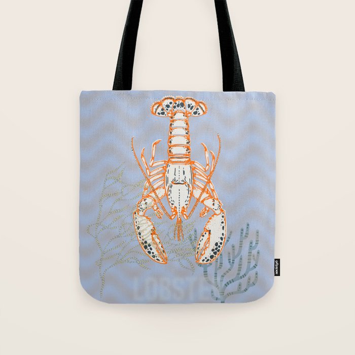 Sea life lobster Neptune's joy Tote Bag Gallery Image 1