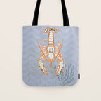 Sea life lobster Neptune's joy Tote Bag Gallery Image 1