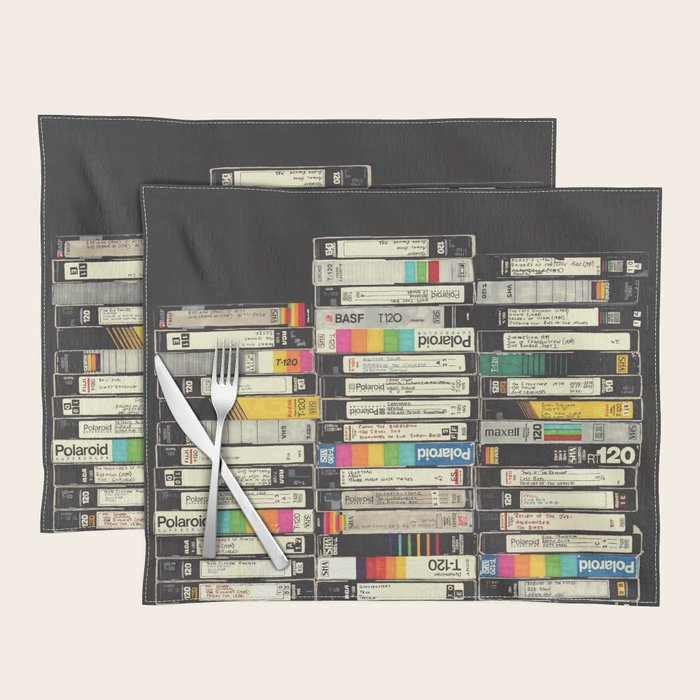 VHS Stack Placemat Gallery Image 1