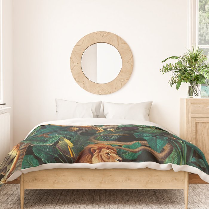 Dangers in the Forest XV Duvet Cover Gallery Image 3