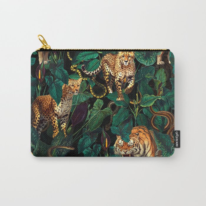 Dangers in the Forest XV Carry All Pouch Gallery Image 1
