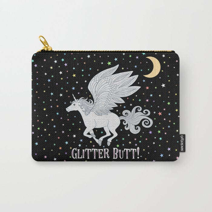 Glitter Butt! Carry All Pouch Gallery Image 1