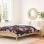 Cherry Martini Girl Duvet Cover Gallery Image 2
