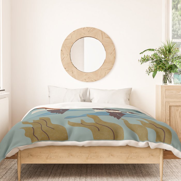 Geese Flying South Duvet Cover Gallery Image 3