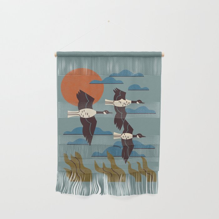 Geese Flying South Wall Hanging Gallery Image 1