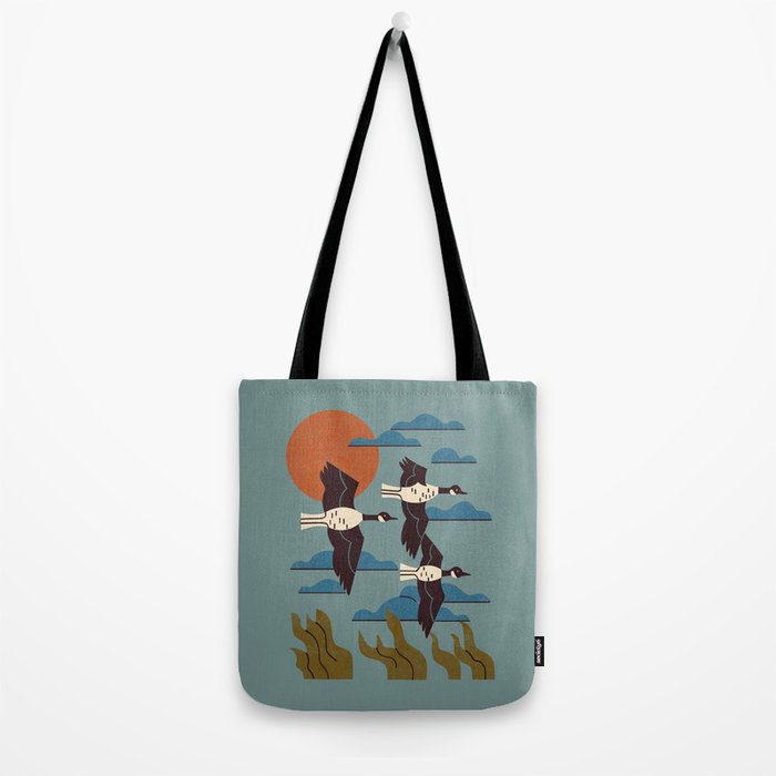 Geese Flying South Tote Bag Gallery Image 2