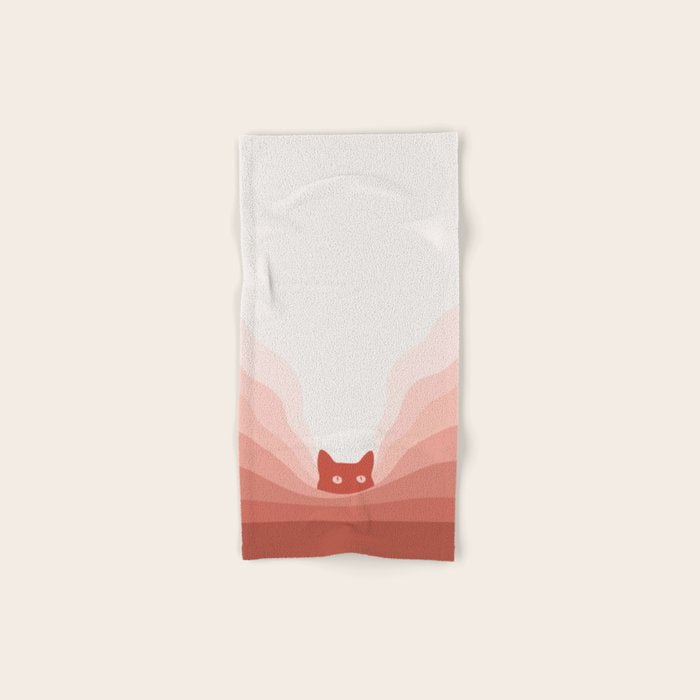 Cat Landscape 78 Bath Towel Gallery Image 1