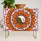 Spooky Yin Yang Flower Credenza Gallery Image 1
