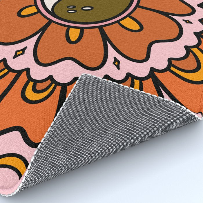 Spooky Yin Yang Flower Rug Gallery Image 4