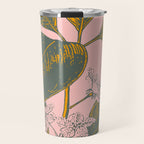 Modern Botanical Banana Leaf Travel Mug Gallery Image 1