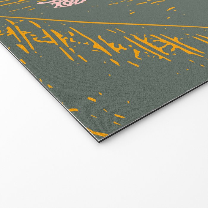 Modern Botanical Banana Leaf Welcome Mat Gallery Image 2