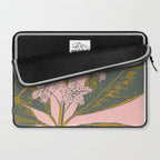 Modern Botanical Banana Leaf Laptop Sleeve Gallery Image 2