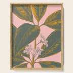 Modern Botanical Banana Leaf Serving Tray Gallery Image 1
