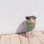 Modern Botanical Banana Leaf Travel Mug Gallery Image 4