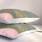 Modern Botanical Banana Leaf Pillow Sham Gallery Image 3