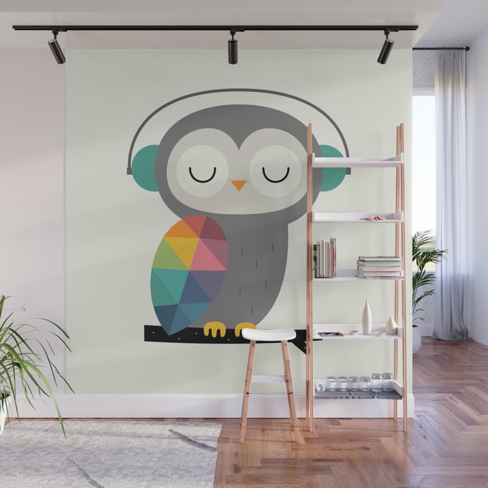 Owl Time Wall Mural Gallery Image 1