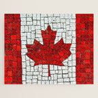 Canada mosaic Jigsaw Puzzle Gallery Image 1