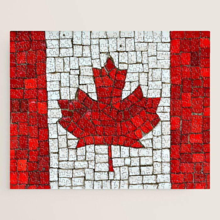 Canada mosaic Jigsaw Puzzle Gallery Image 1