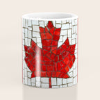 Canada mosaic Coffee Mug Gallery Image 4