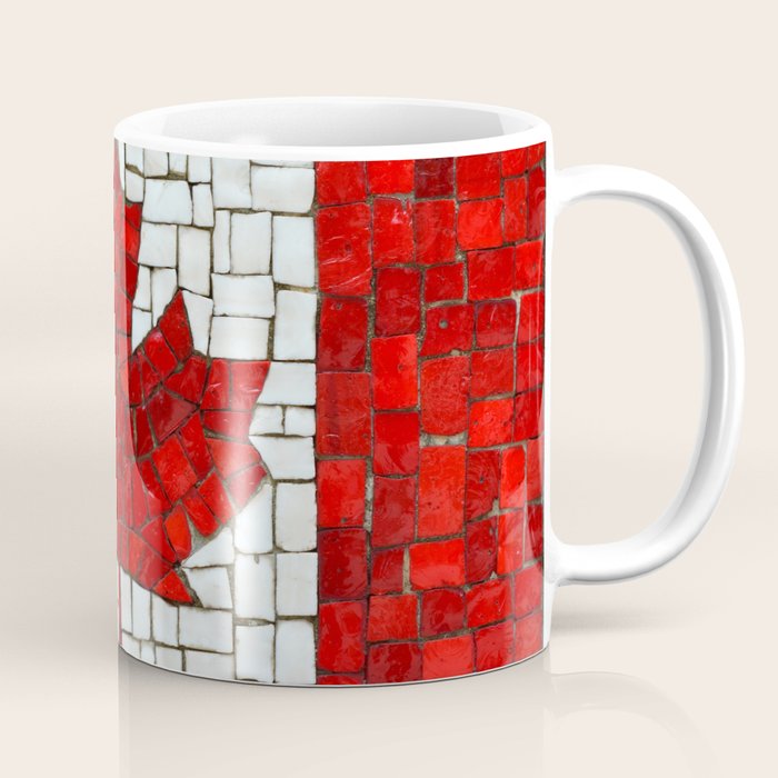 Canada mosaic Coffee Mug Gallery Image 1