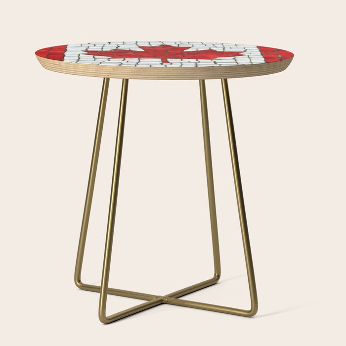 Canada mosaic Side Table Gallery Image 1