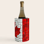 Canada mosaic Wine Chiller Gallery Image 3