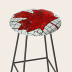 Canada mosaic Stool Gallery Image 2