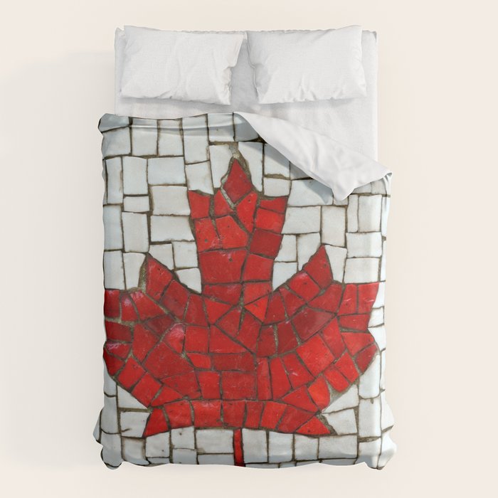Canada mosaic Duvet Cover Gallery Image 6