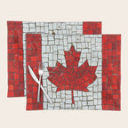 Canada mosaic Placemat Gallery Image 1