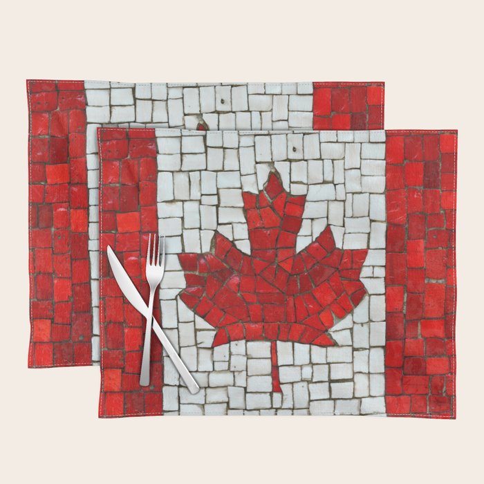 Canada mosaic Placemat Gallery Image 1