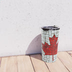 Canada mosaic Travel Mug Gallery Image 4