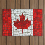 Canada mosaic Outdoor Rug Gallery Image 1