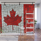 Canada mosaic Wall Mural Gallery Image 1