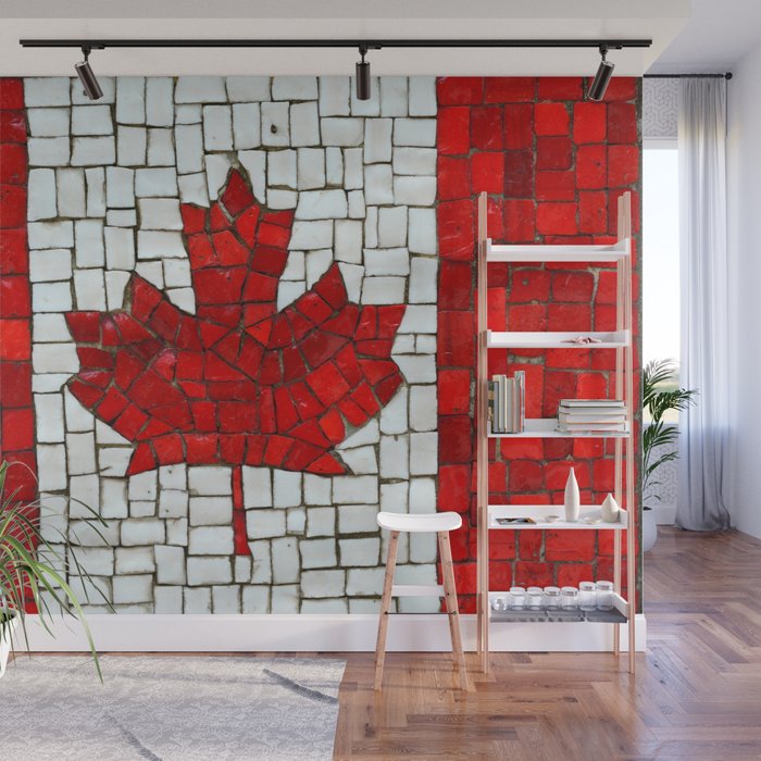 Canada mosaic Wall Mural Gallery Image 1