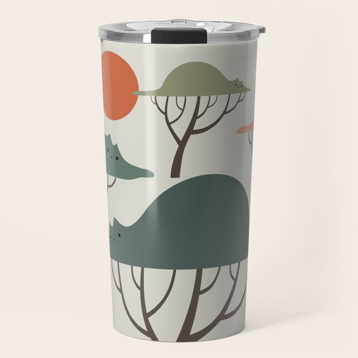 Cat Landscape 128 Travel Mug Gallery Image 1