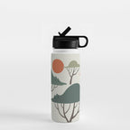 Cat Landscape 128 Water Bottle Gallery Image 1