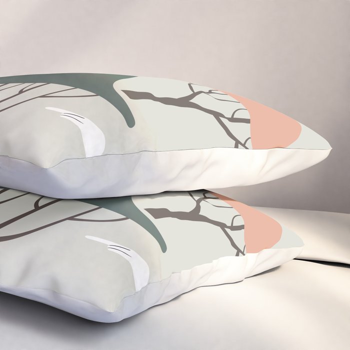 Cat Landscape 128 Pillow Sham Gallery Image 3