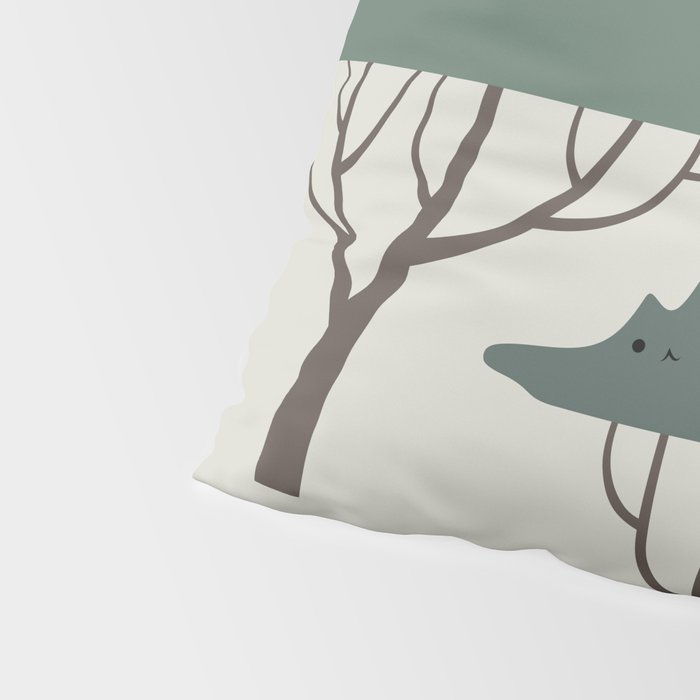 Cat Landscape 128 Pillow Sham Gallery Image 4