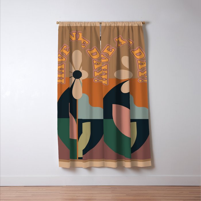 Have A Nice Day 9 Window Curtain Gallery Image 3
