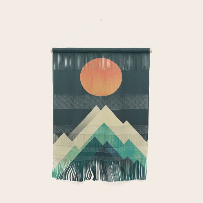 Ablaze on cold mountain Wall Hanging Gallery Image 1