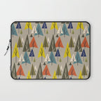 Multicolor Pines Laptop Sleeve Gallery Image 1