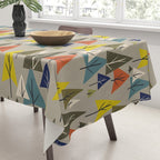 Multicolor Pines Tablecloth Gallery Image 3