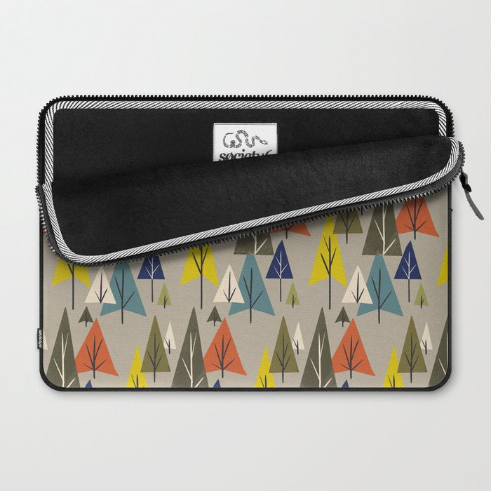 Multicolor Pines Laptop Sleeve Gallery Image 2